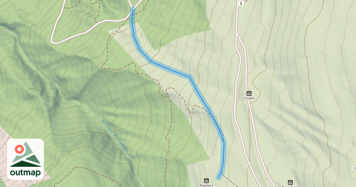 Map of Arrondaz
