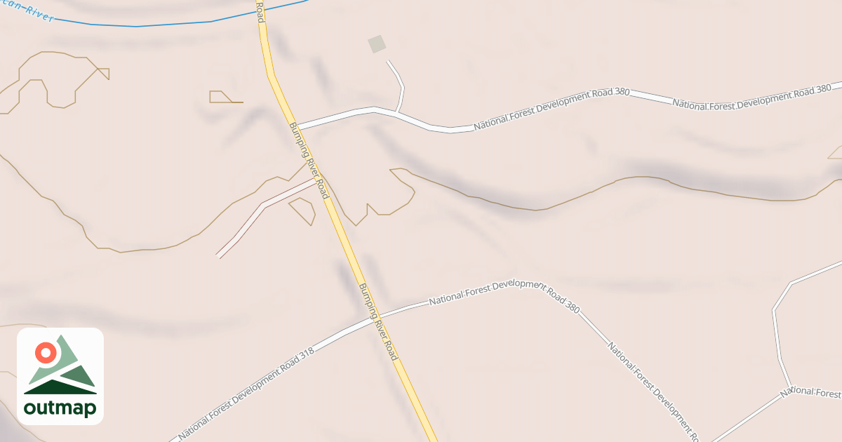 Map of AMERICAN FORKS SUMMER HOMES