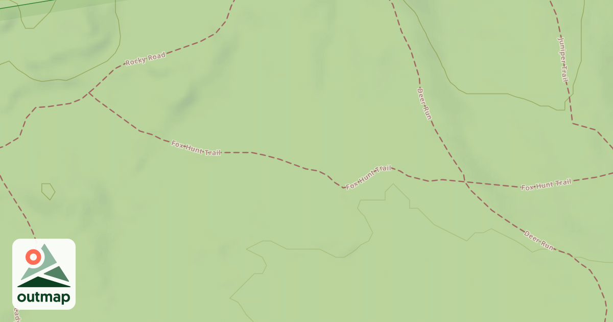 Map of Fox Hunt Trail
