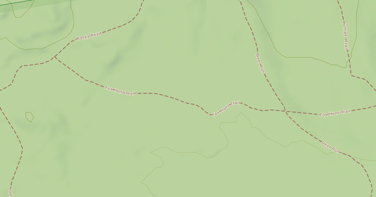 Map preview of Fox Hunt Trail