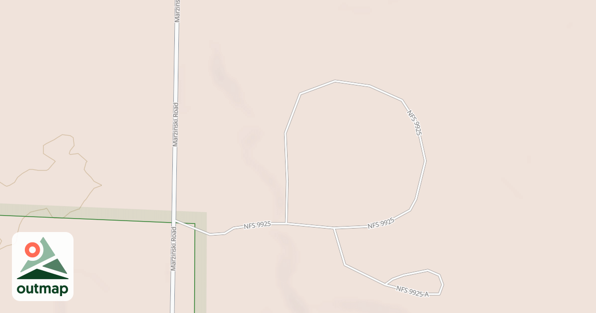 Map of MARZINSKI HORSE CAMP