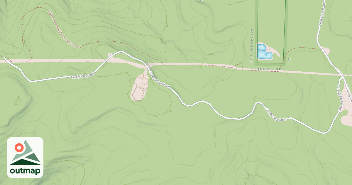 Map of GREELEY PLACE
