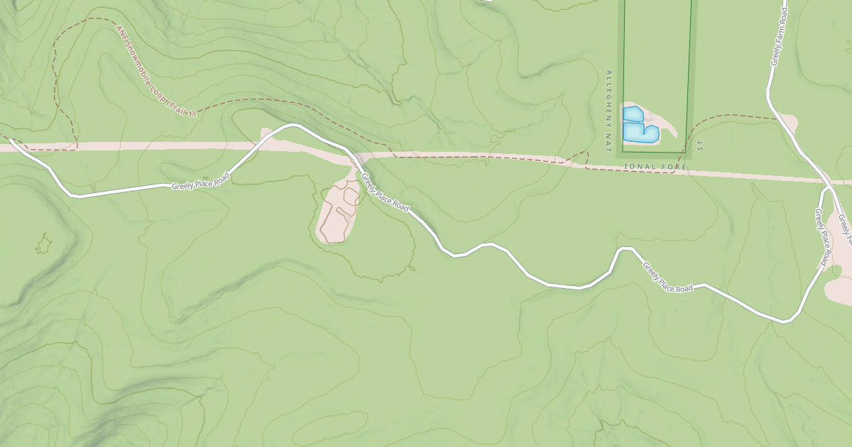 Map preview of GREELEY PLACE