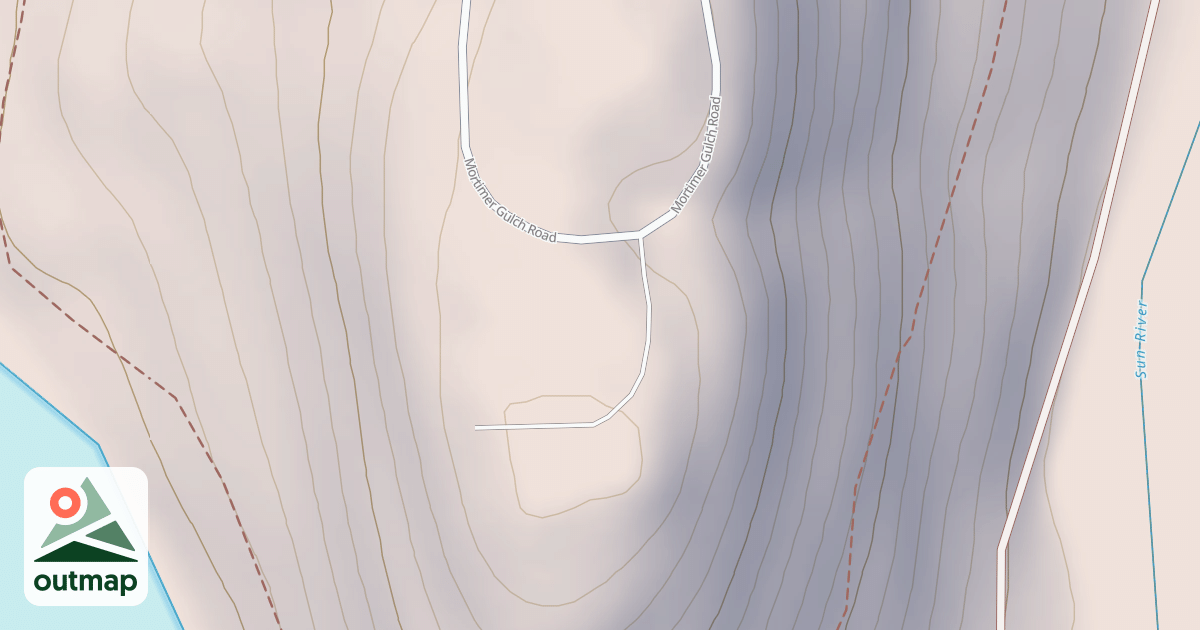Map of GIBSON OVERLOOK