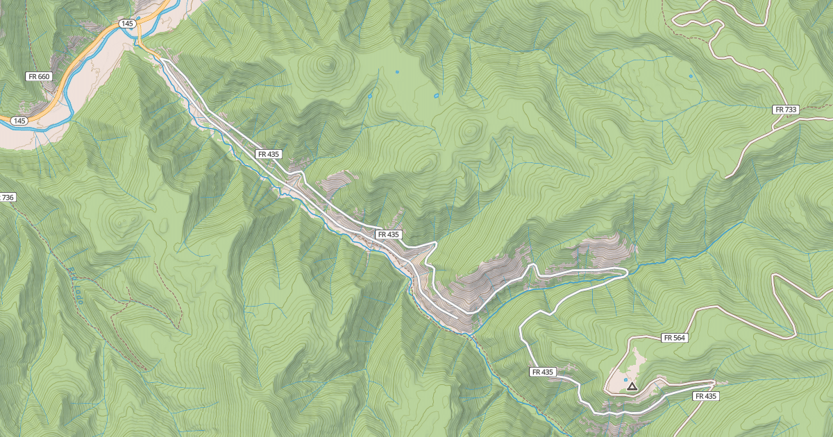 Map preview of ROARING FORK