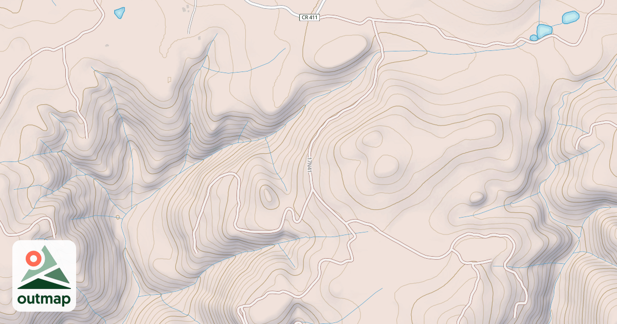 Map of TYSON MINE