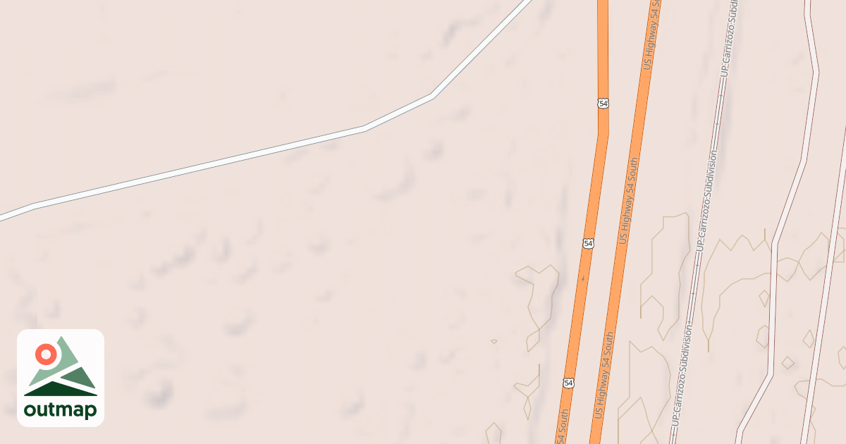 Map of Red Sands Ohv - Trail System