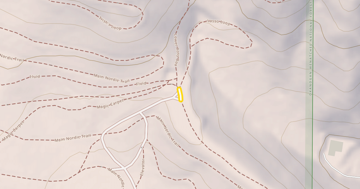 Map preview of Main Nordic Trail