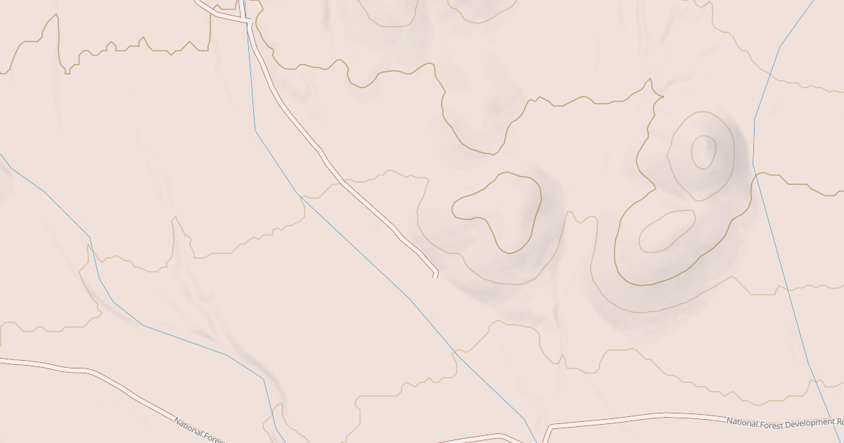 Map preview of DRY CANYON SPUR