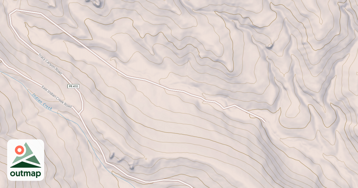 Map of TRACY CANYON