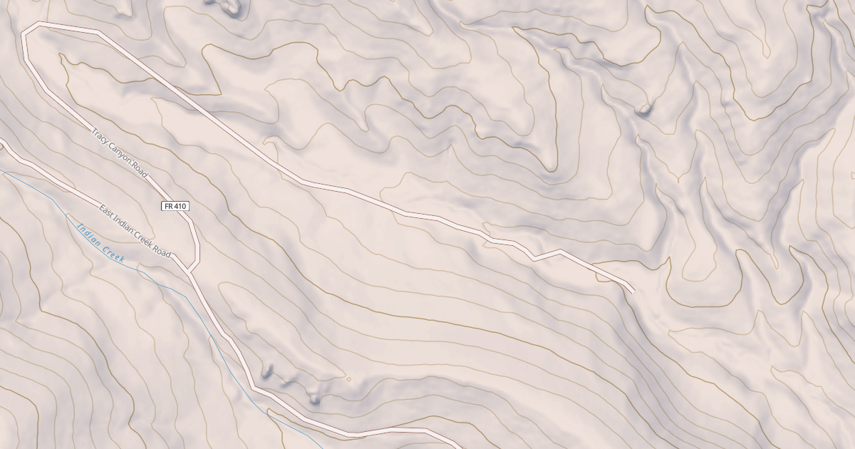 Map preview of TRACY CANYON