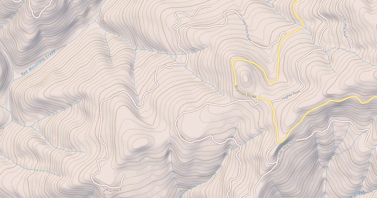 Map preview of DOG GULCH