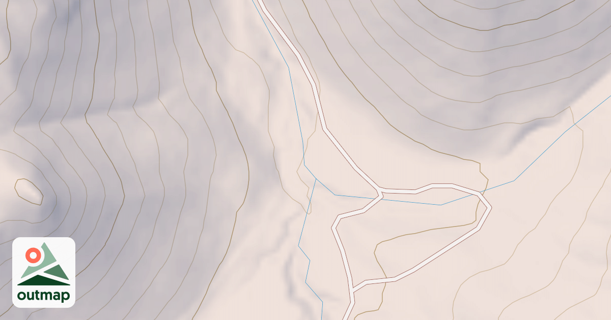 Map of CANYON CUTOFF