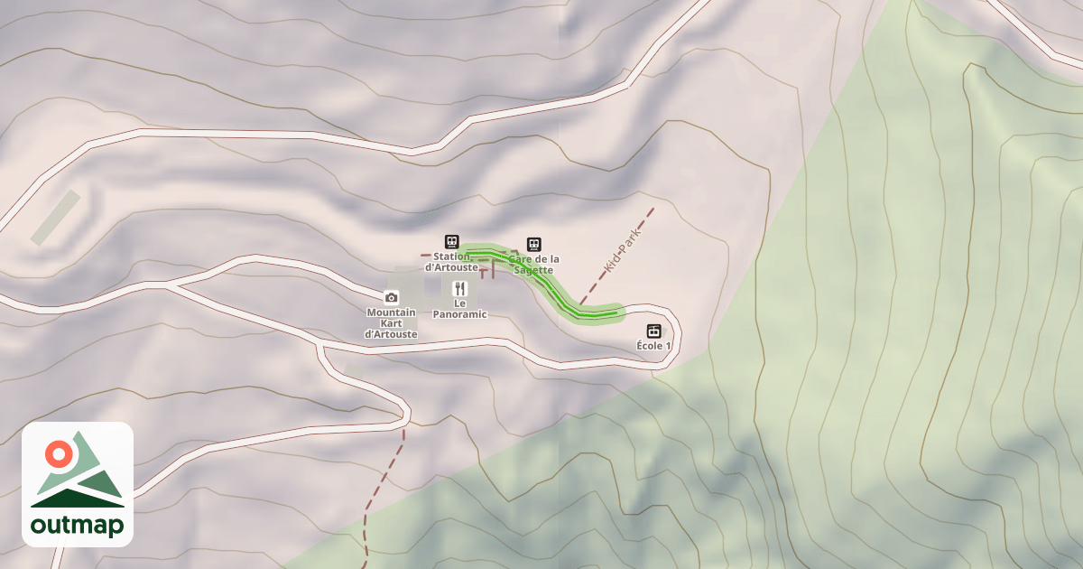 Map of Ossau