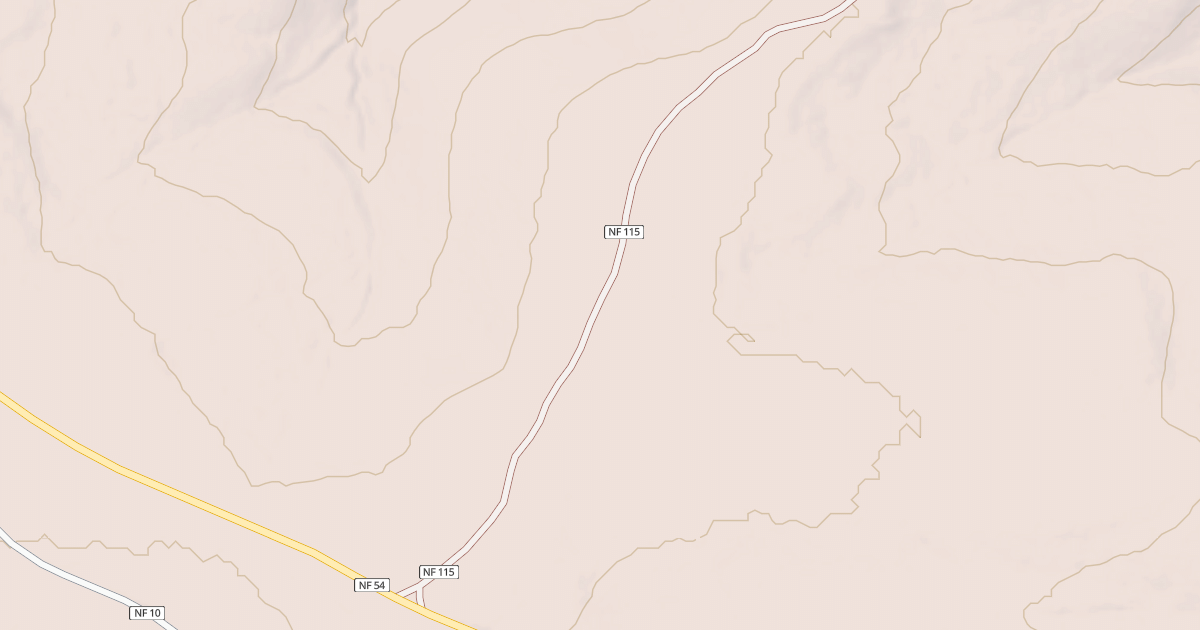 Map preview of USFS Motor Vehicle Use Map Roads {832BF820-198A-4F04-9C46-FD0C9B90259E}