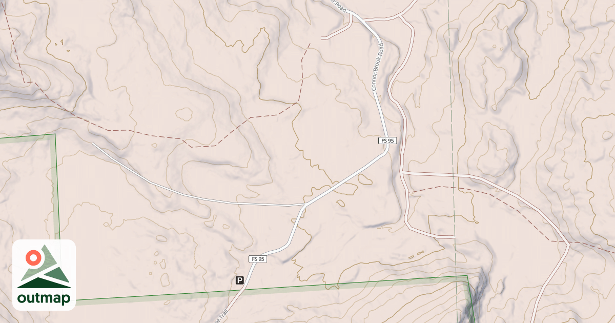 Map of CONNOR BROOK
