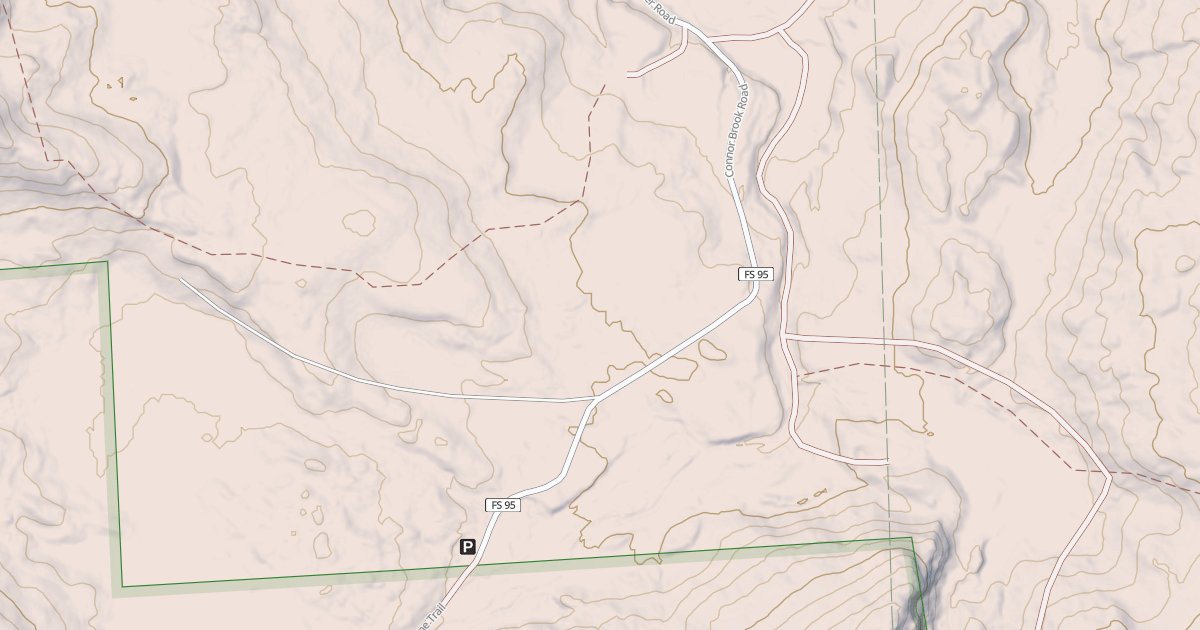 Map preview of CONNOR BROOK