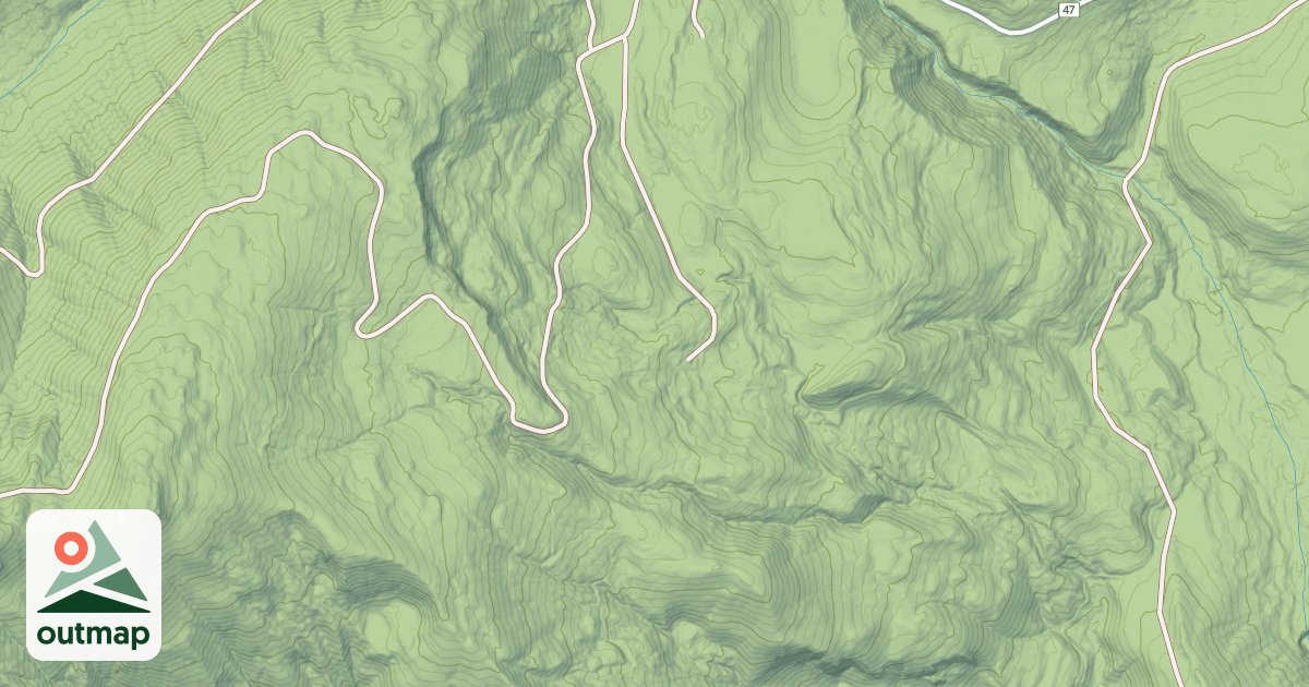 Map of LILLIAN CREEK