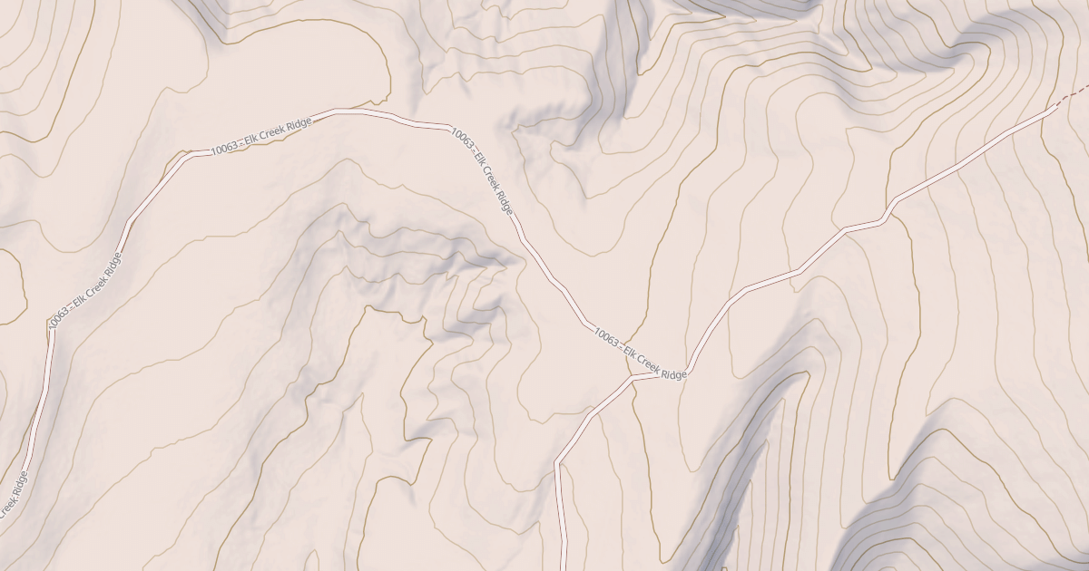 Map preview of ELK CREEK RIDGE