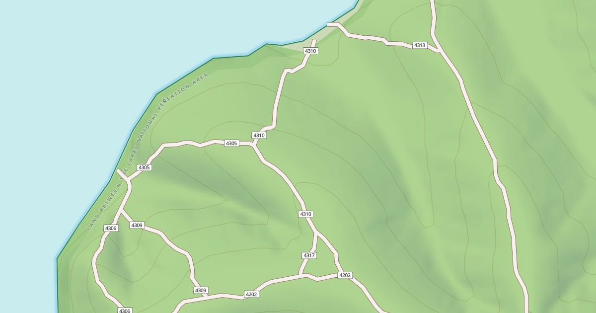 Map preview of USFS Motor Vehicle Use Map Trails 19490