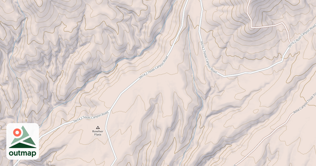 Map of Arc Ohv Trail