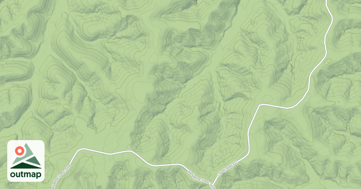 Map of Sutton Bluff Atv 6