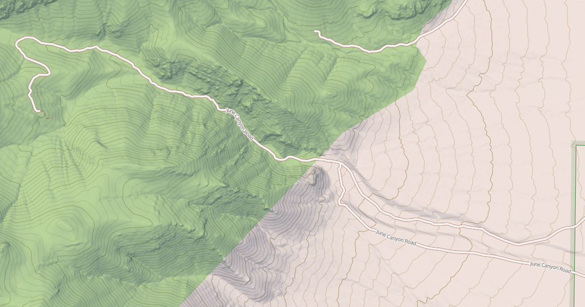 Map preview of JUNE CANYON
