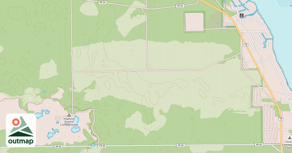 Map of USFS Motor Vehicle Use Map Roads {0E09AC53-8455-4286-BCCA-99F26278A6D0}