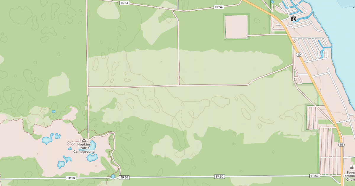 Map preview of USFS Motor Vehicle Use Map Roads {0E09AC53-8455-4286-BCCA-99F26278A6D0}