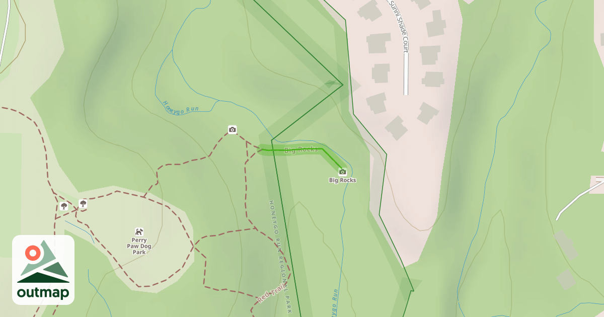 Map of Big Rocks