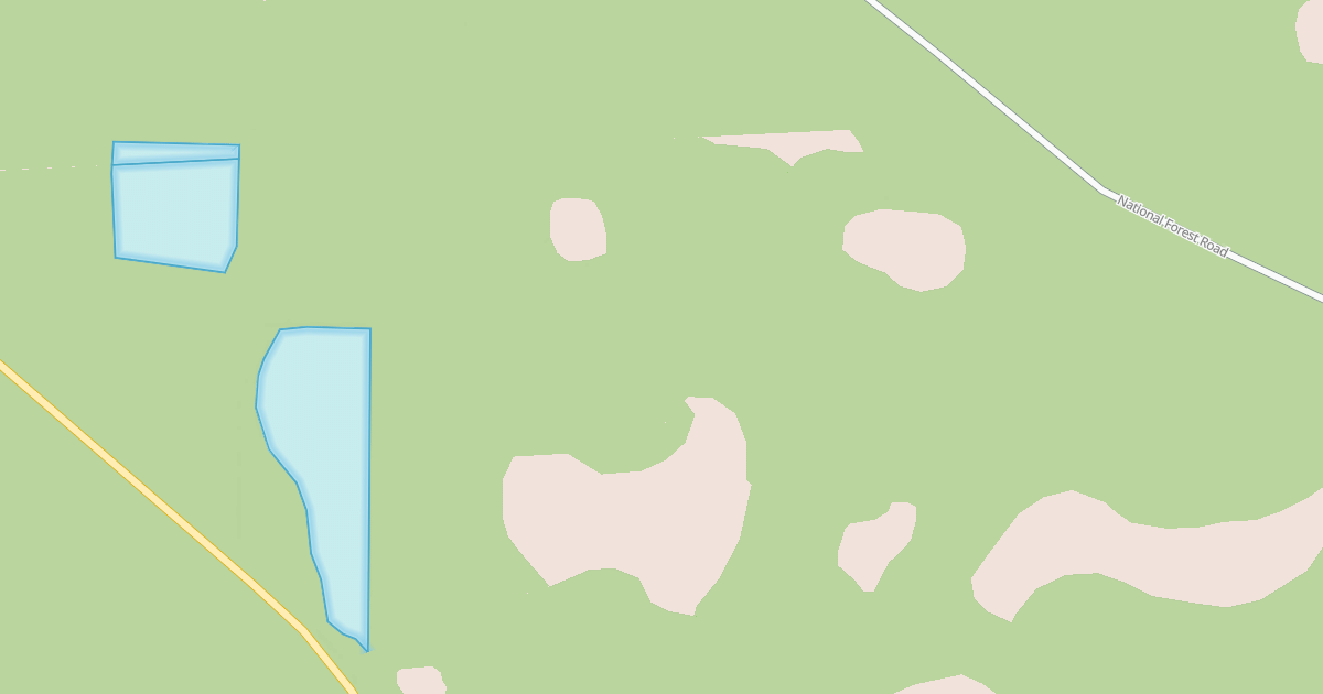 Map preview of USFS National Forest System Roads {BF23C5F5-B459-4E68-9D05-4013738B4ACD}