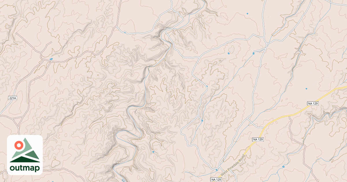 Map of USFS National Forest System Roads {4497BC0B-2190-43A0-8887-6D946BA4CA2F}