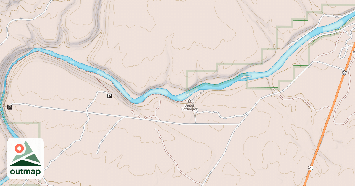 Map of COFFEE POT