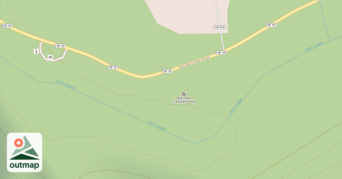 Map of BIG POOL C G