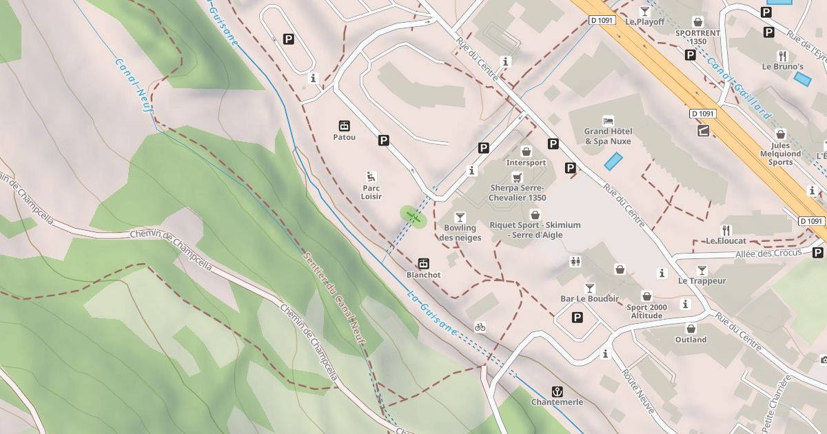Map preview of Ourson
