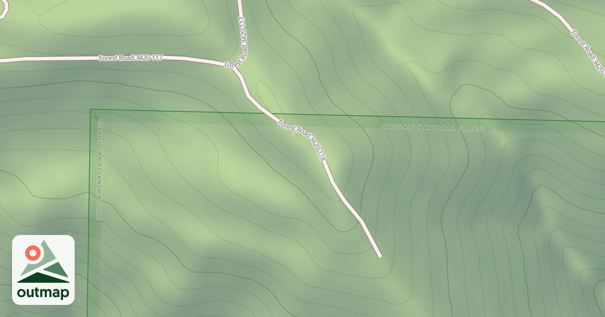Map of USFS National Forest System Roads {EDE85706-4F39-46AD-9B32-611431976B04}