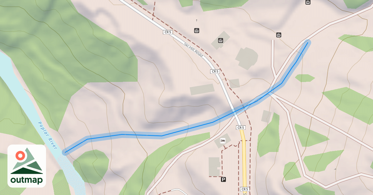 Map of Brule