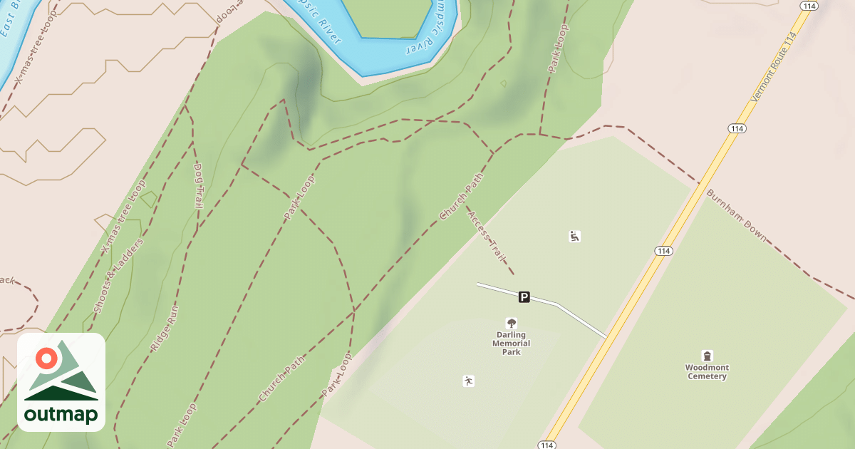 Map of Church Path