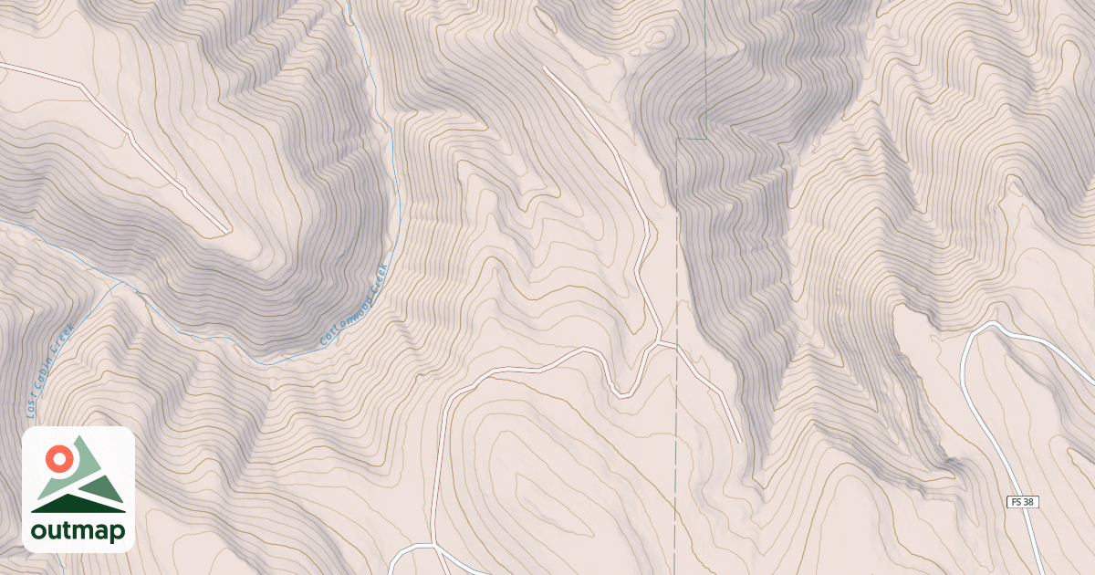 Map of USFS Motor Vehicle Use Map Roads {70F4E343-AA3E-4E1D-80BC-A03A2F066806}