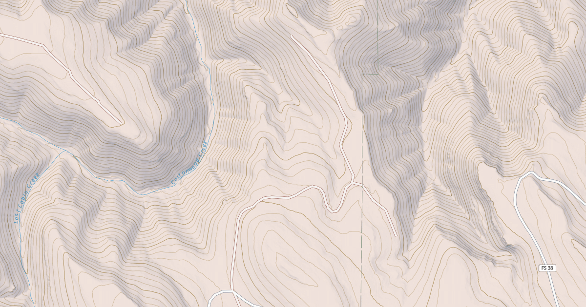 Map preview of USFS Motor Vehicle Use Map Roads {70F4E343-AA3E-4E1D-80BC-A03A2F066806}