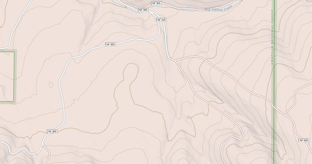 Map preview of USFS Motor Vehicle Use Map Roads {A2728029-3643-4036-8722-D20F252CF502}