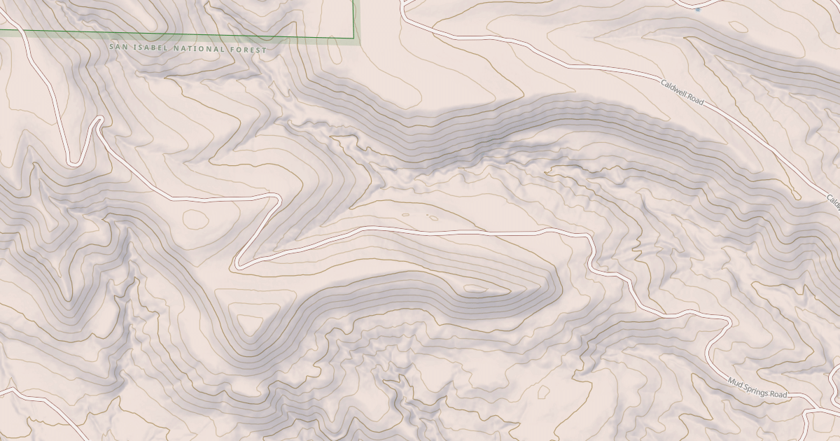 Map preview of MUD SPRINGS