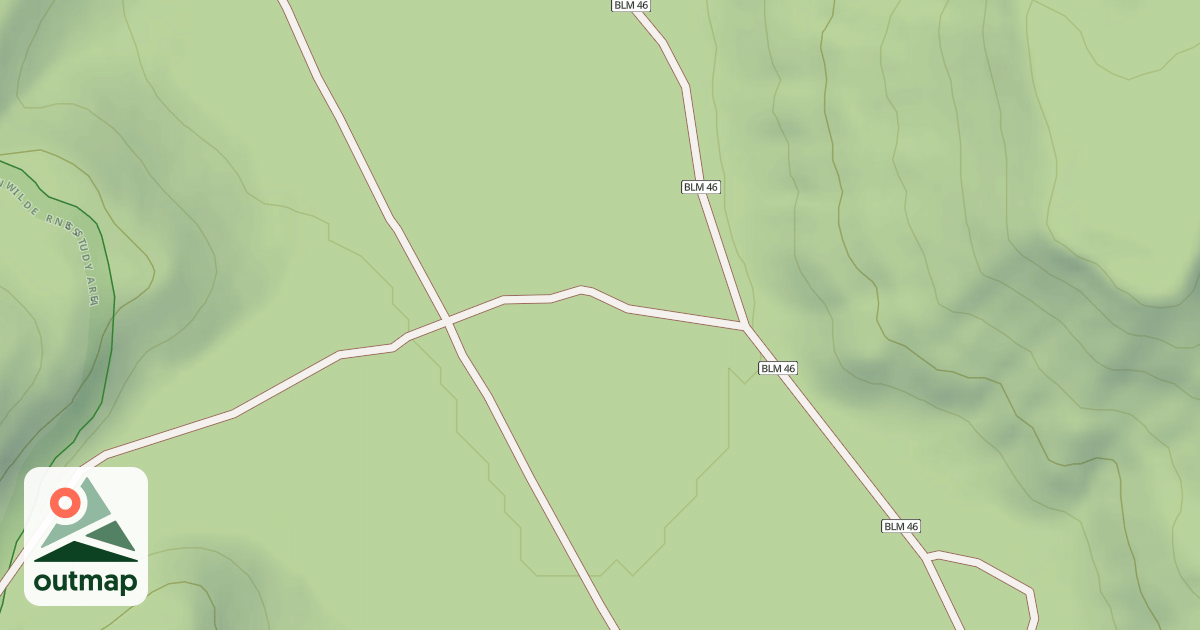 Map of BLM National GTLF Public Motorized Roads 34081361-8ce3-4c52-9170-1c52863b0d90