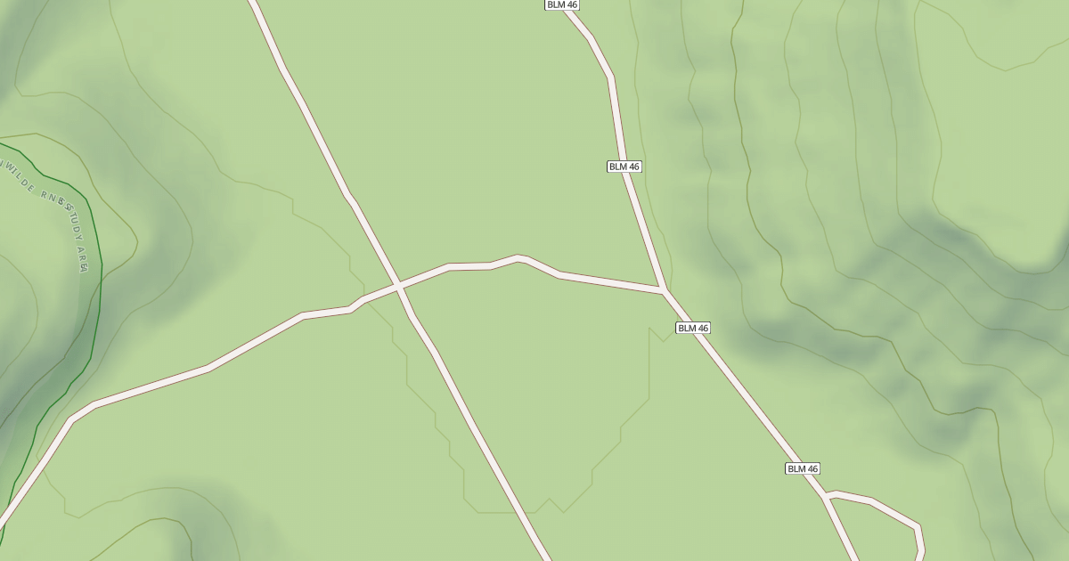 Map preview of BLM National GTLF Public Motorized Roads 34081361-8ce3-4c52-9170-1c52863b0d90