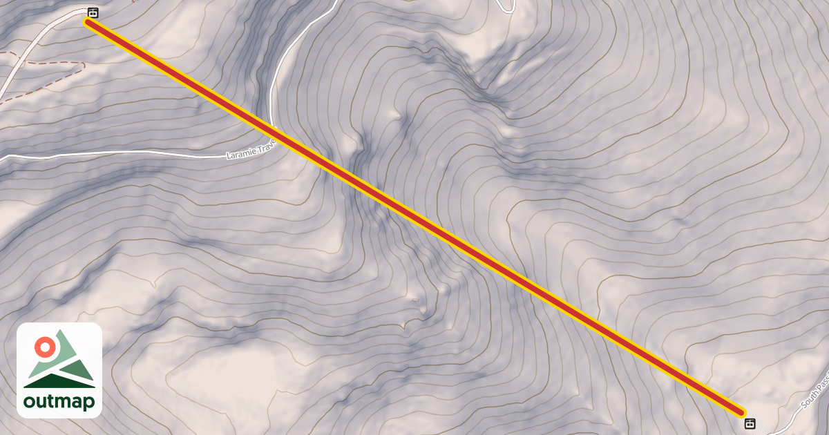 Map of Sublette Quad Chair