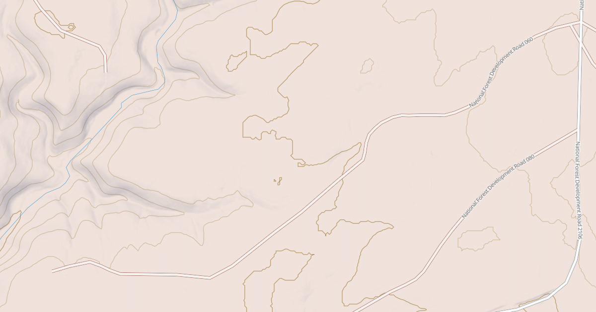 Map preview of USFS National Forest System Roads {24A30C84-FEC5-4CBB-AB9D-0DC8870B67A4}