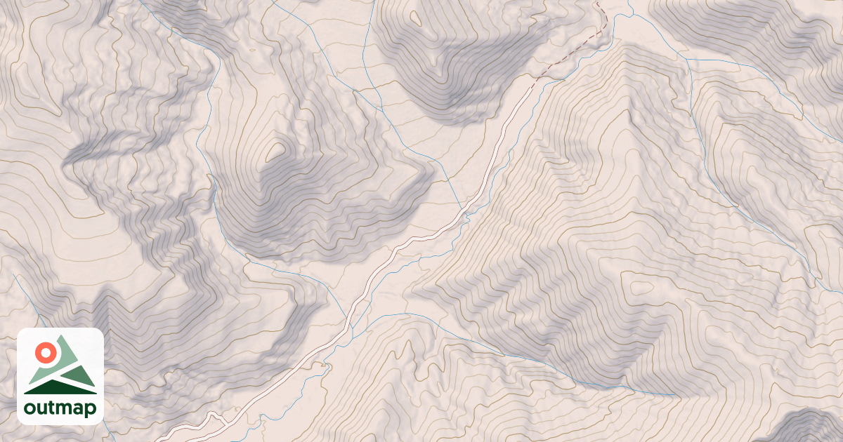 Map of Dallas Fork Snowmobile