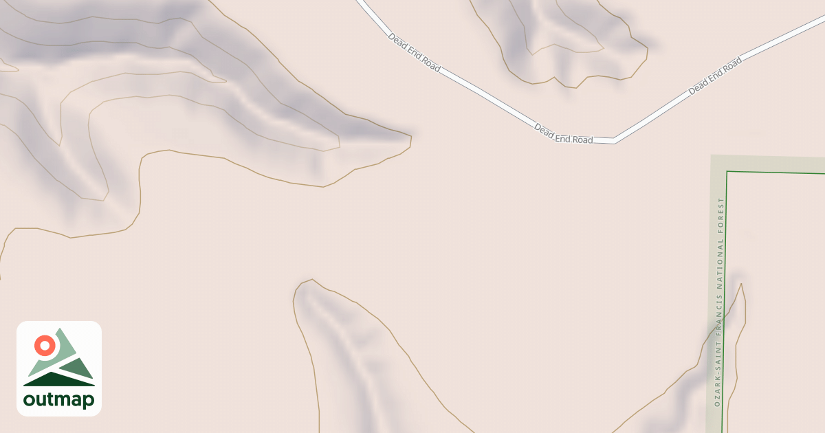 Map of USFS National Forest System Roads {FAD34046-49EC-4662-BE14-7268743DE7EC}