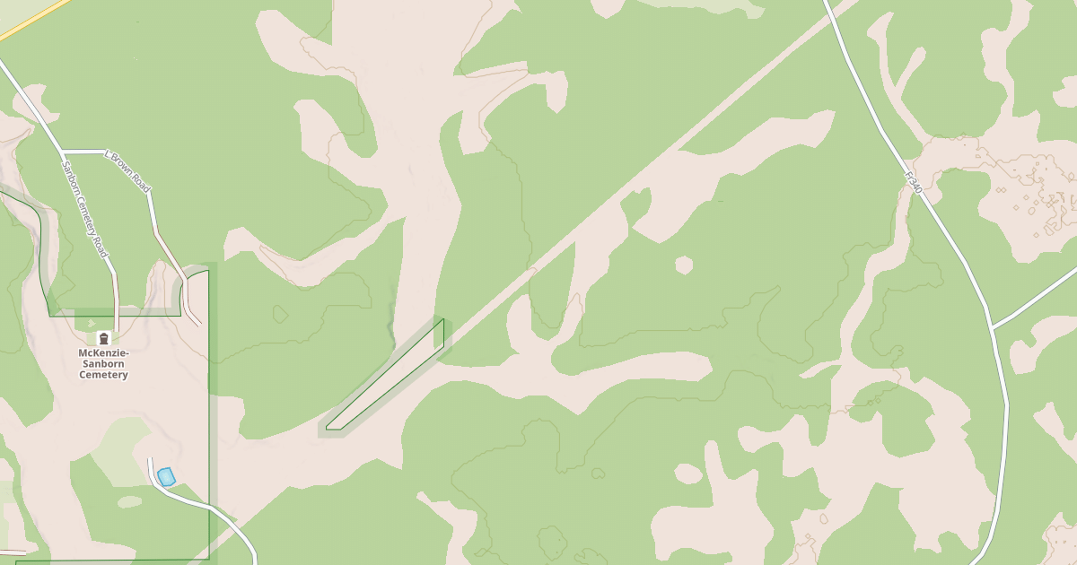 Map preview of USFS Motor Vehicle Use Map Roads {606F32EF-4673-4316-82D4-AA76DCBAE79B}