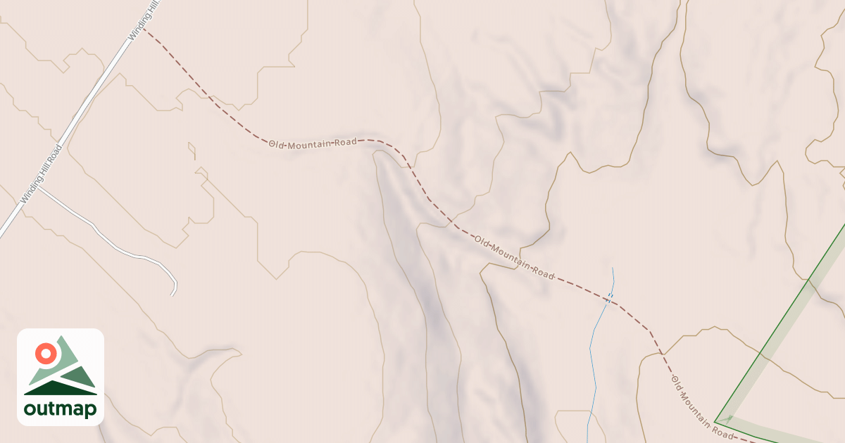 Map of NALMC Trail/Old Mountain Rd